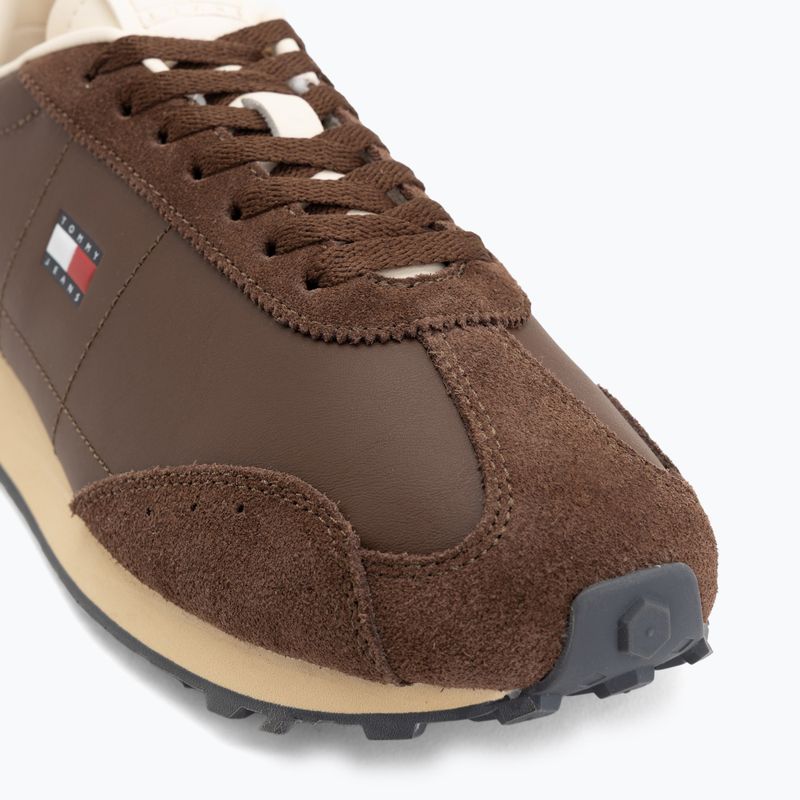 Scarpe da uomo Tommy Jeans Retro Runner Archive Mix legacy brown 7