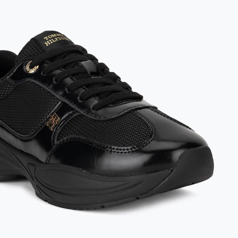Scarpe da donna Tommy Hilfiger ModernRunner Shiny Leather black 7