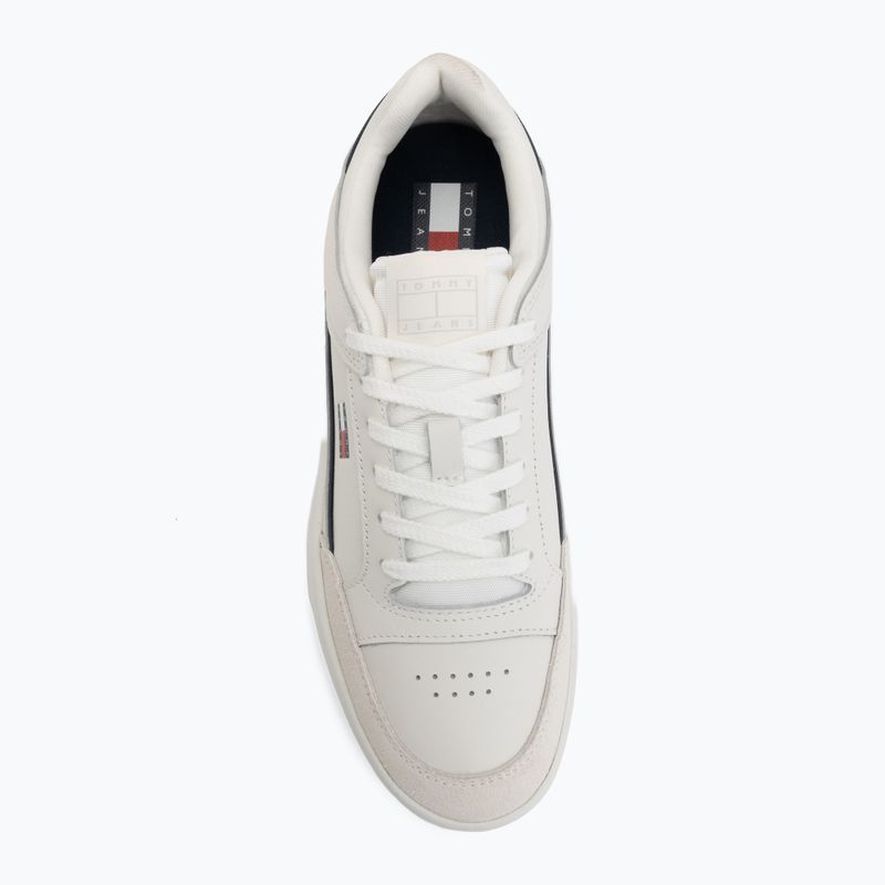 Scarpe da uomo Tommy Hilfiger TJM Cupsole Leather ecru 5