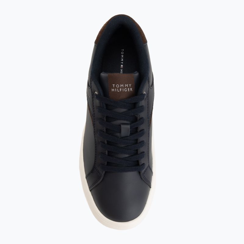 Scarpe da uomo Tommy Hilfiger Modern Lightcup Leather desert sky 5