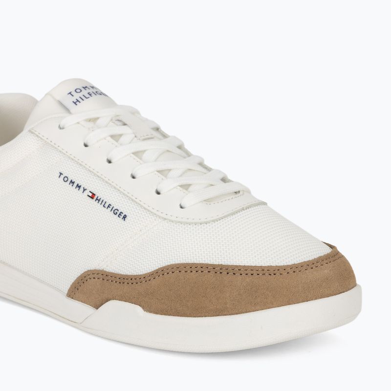 Scarpe da uomo Tommy Hilfiger Low Pro Cupsole Nylon Suede Mix ecru 7