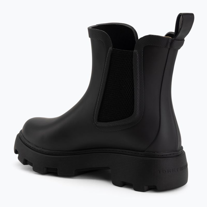 Stivali di gomma da donna Tommy Hilfiger Rubber Flag Cleated black 3