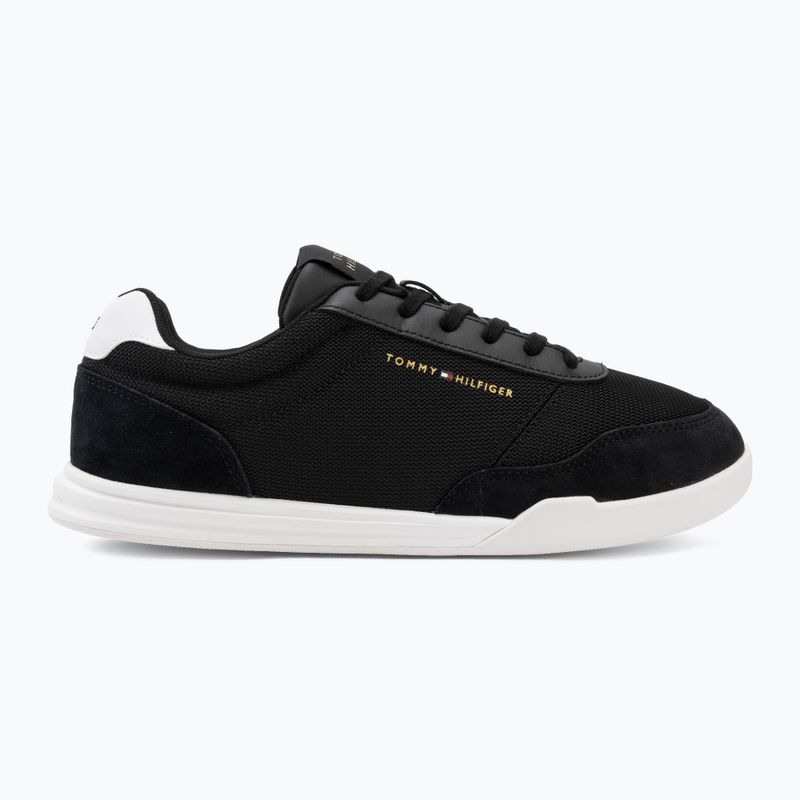 Scarpe da uomo Tommy Hilfiger Low Pro Cupsole Nylon Suede Mix black 2