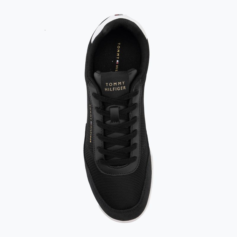 Scarpe da uomo Tommy Hilfiger Low Pro Cupsole Nylon Suede Mix black 5