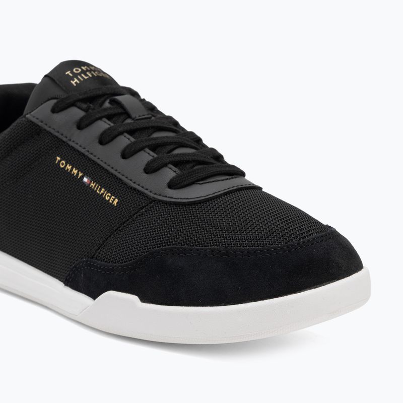 Scarpe da uomo Tommy Hilfiger Low Pro Cupsole Nylon Suede Mix black 7