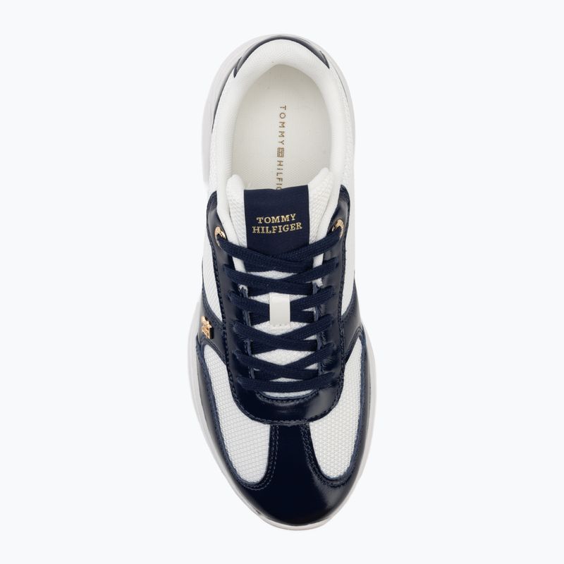 Scarpe da donna Tommy Hilfiger ModernRunner Shiny Leather yale navy 5