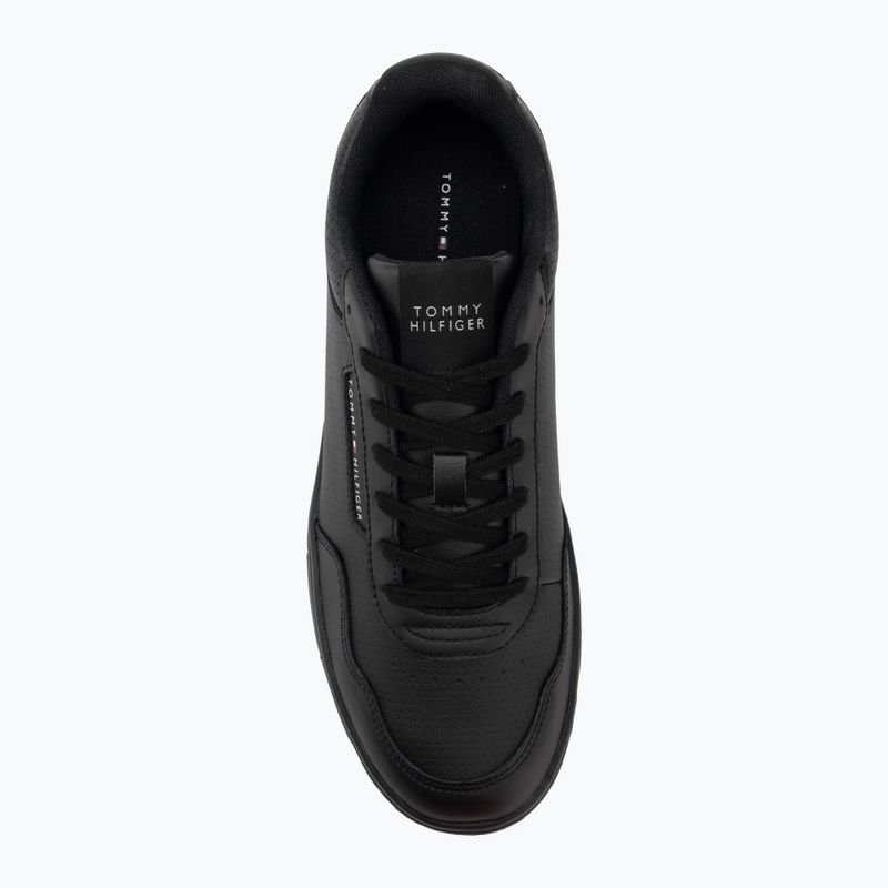 Scarpe da uomo Tommy Hilfiger Basket Core Leather black 5
