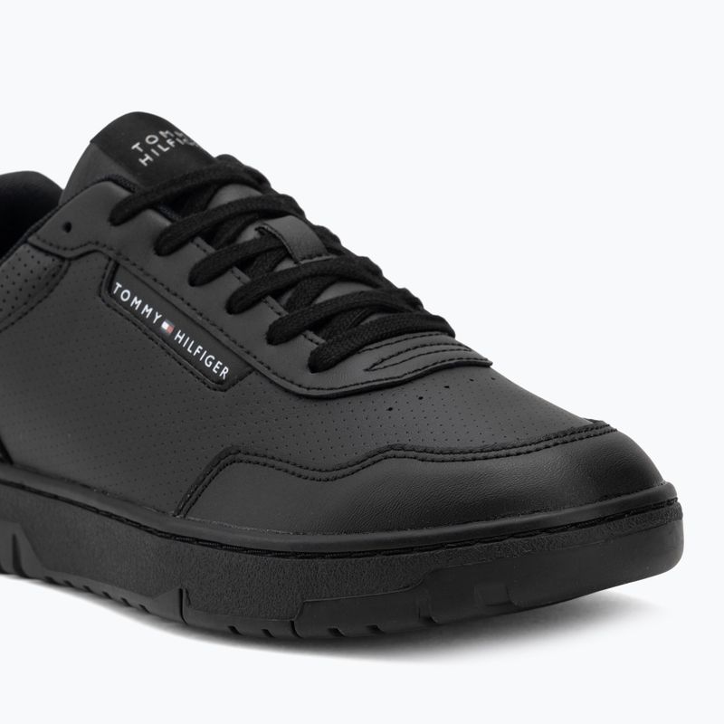 Scarpe da uomo Tommy Hilfiger Basket Core Leather black 7
