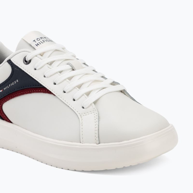 Scarpe da uomo Tommy Hilfiger Modern Lightcup Leather rwb 7