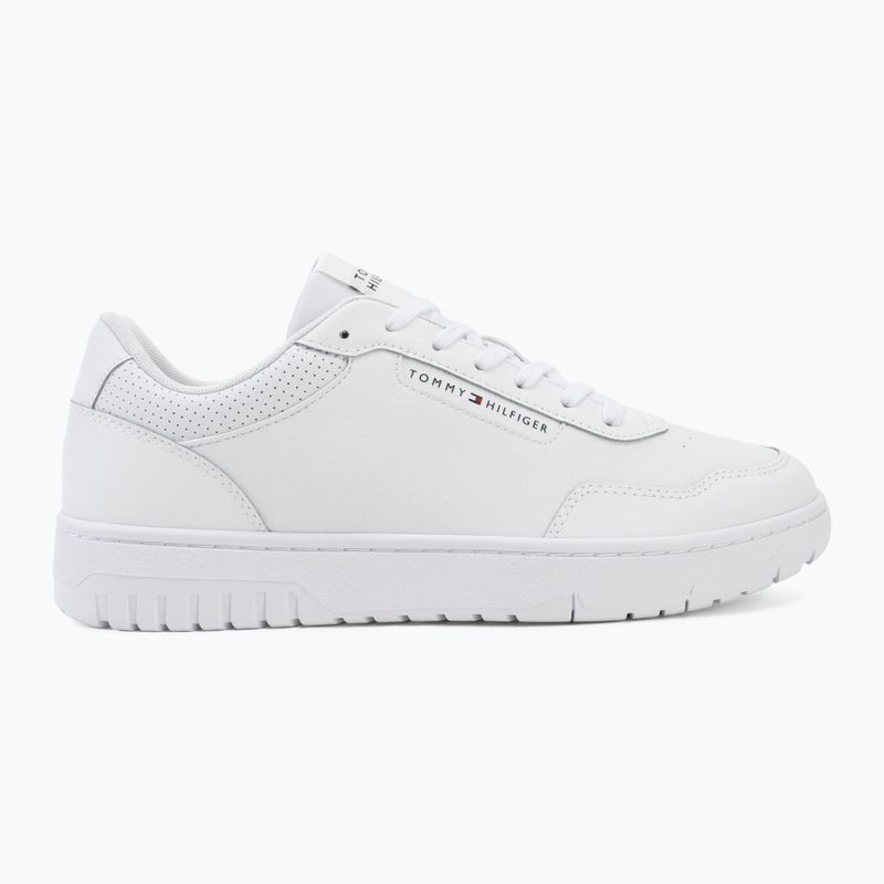 Scarpe da uomo Tommy Hilfiger Basket Core Leather white 2