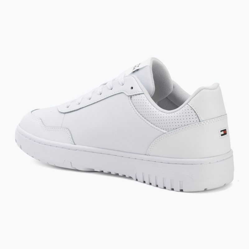 Scarpe da uomo Tommy Hilfiger Basket Core Leather white 3