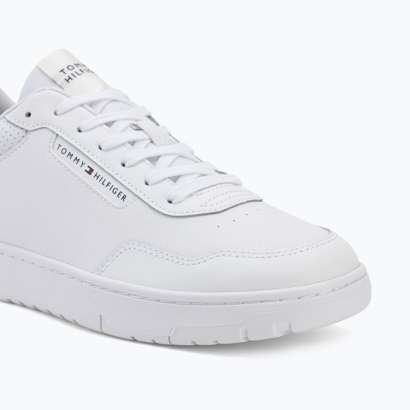 Scarpe da uomo Tommy Hilfiger Basket Core Leather white 7