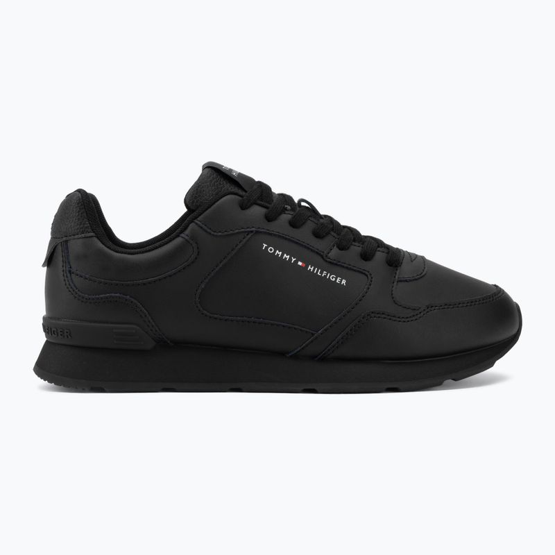 Scarpe da uomo Tommy Hilfiger Light Eva Runner Leather black 2
