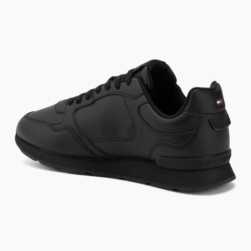 Scarpe da uomo Tommy Hilfiger Light Eva Runner Leather black 3