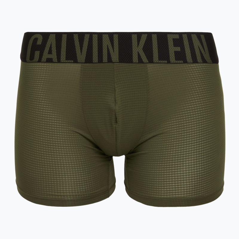 Boxer da uomo Calvin Klein LV00NB4665 Boxer Brief black/olive night/orange frosting 6