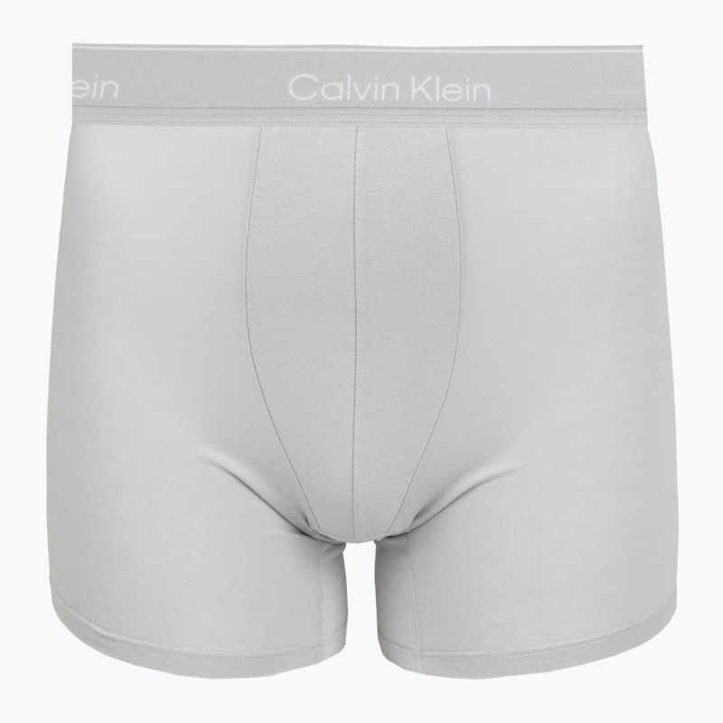 Boxer da uomo Calvin Klein LV00NB4394 Brief black/harbor mist/dark purple w/ dt 4