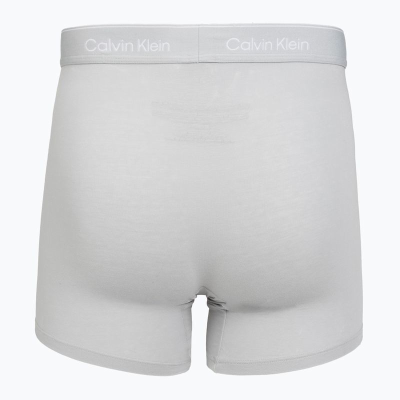 Boxer da uomo Calvin Klein LV00NB4394 Brief black/harbor mist/dark purple w/ dt 5