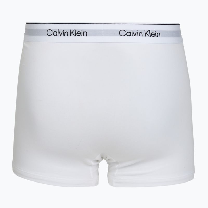 Boxer da uomo Calvin Klein LV00NB4437 Relaxed Fit Trunk grey heather/black/classic white 3