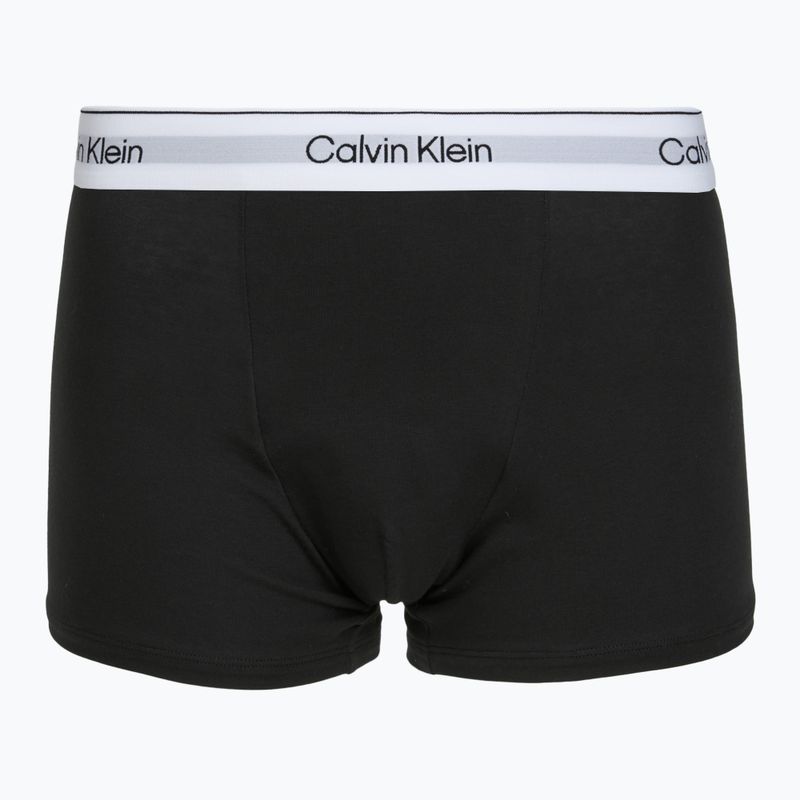 Boxer da uomo Calvin Klein LV00NB4437 Relaxed Fit Trunk grey heather/black/classic white 8