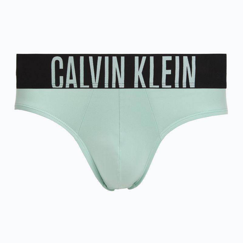 Slip da uomo Calvin Klein 000NB3610A Hip Brief black/goji berry/aqua blue 2