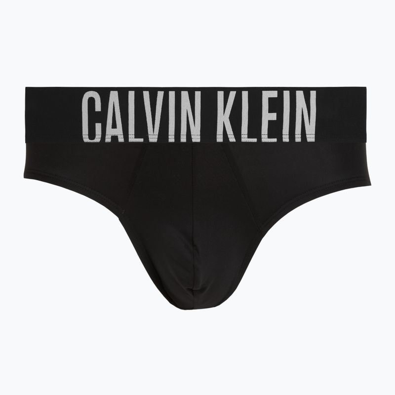 Slip da uomo Calvin Klein 000NB3610A Hip Brief black/goji berry/aqua blue 4