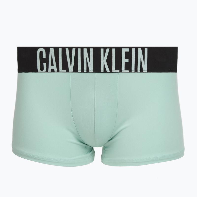 Boxer da uomo Calvin Klein 000NB3775A Trunk black/goji berry/aqua blue 2