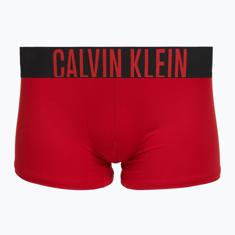 Boxer da uomo Calvin Klein 000NB3775A Trunk black/goji berry/aqua blue 3
