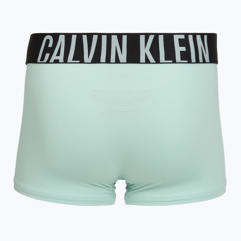 Boxer da uomo Calvin Klein 000NB3775A Trunk black/goji berry/aqua blue 5