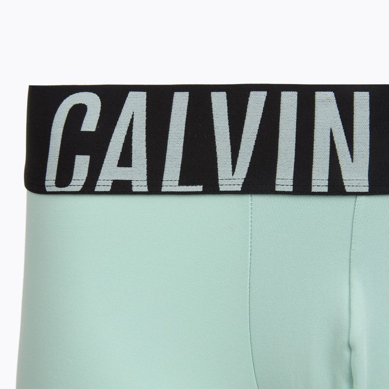 Boxer da uomo Calvin Klein 000NB3775A Trunk black/goji berry/aqua blue 6