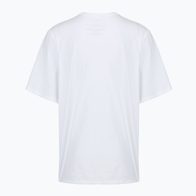 T-shirt da uomo Calvin Klein LV00NB4185 Crew Neck black w/ white emb/white w/ black e 5