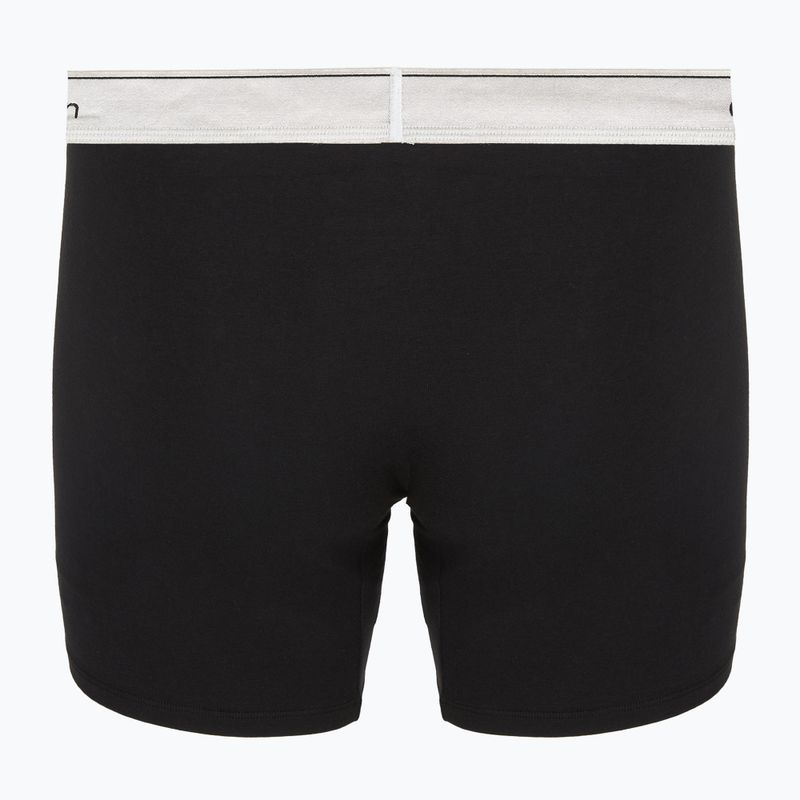 Boxer da uomo Calvin Klein LV00NB4731 Boxer Brief black w/ silver haze wbs 3