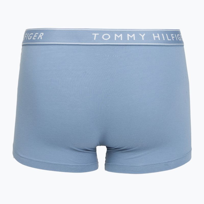 Boxer da uomo Tommy Hilfiger Trunk Dtm navy blue/opul blue/brisk blue 3