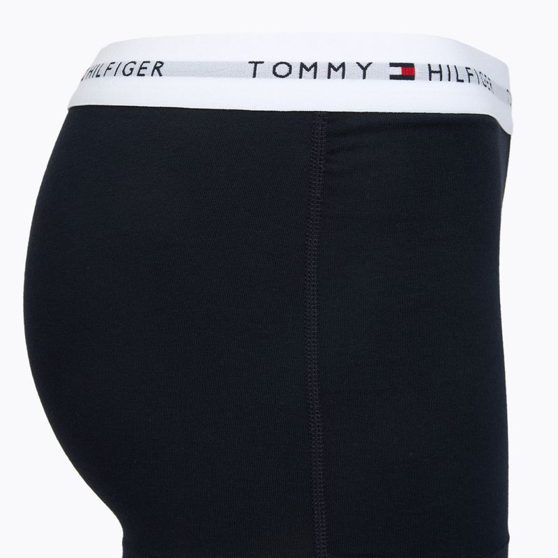 Boxer da uomo Tommy Hilfiger Trunk WB 3 pack nb//white/orna green/utility olive 6