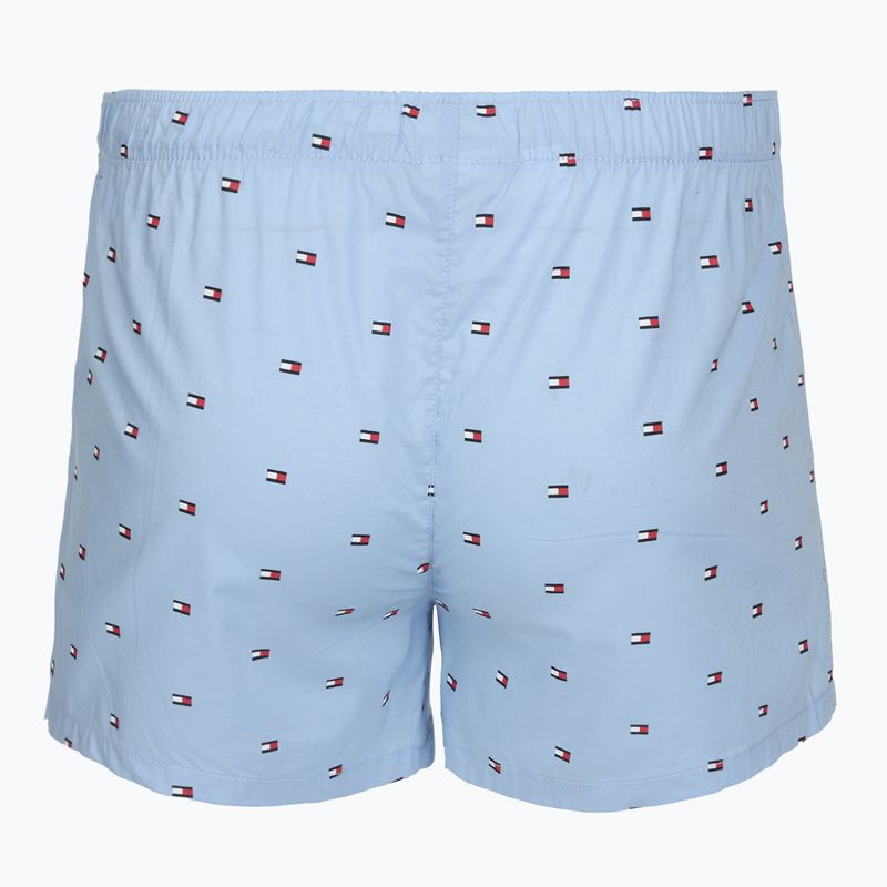 Boxer da uomo Tommy Hilfiger Woven Boxer Print 3 pack chambray flag/carb navy/c navy flag 6