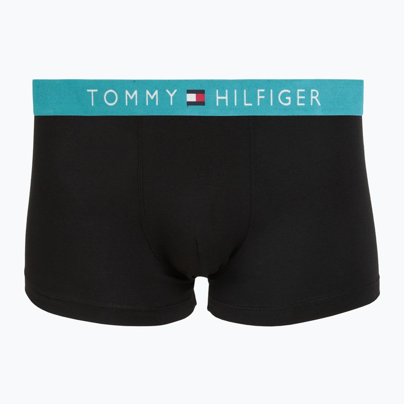 Boxer da uomo Tommy Hilfiger Trunk black/ant silver/ves blue/opu bl/haz te 4