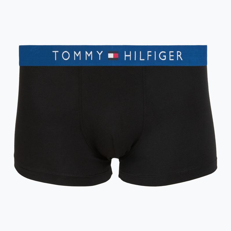 Boxer da uomo Tommy Hilfiger Trunk black/ant silver/ves blue/opu bl/haz te 5