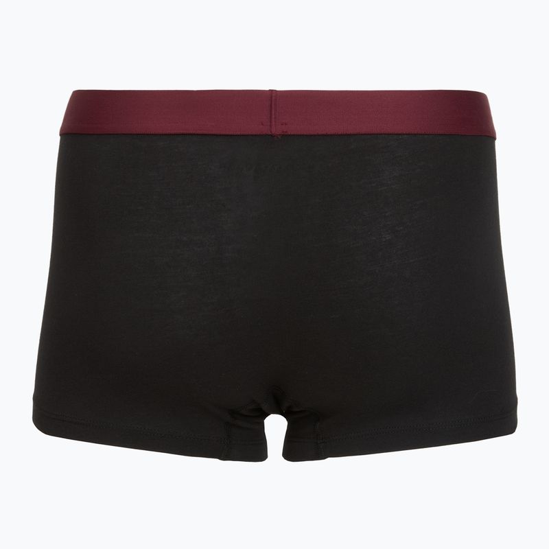 Boxer da uomo Tommy Hilfiger Trunk WB 3 pack medium red/rasp juice/burgundy 5