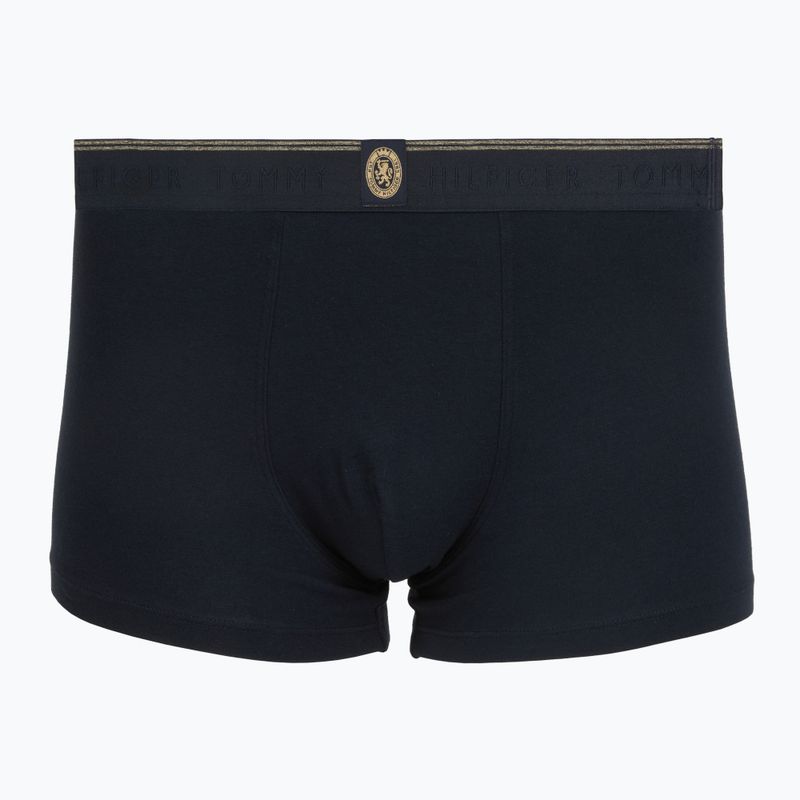 Boxer da uomo Tommy Hilfiger Trunk 3 pack navy blue/nocturnal green/burgundy 4