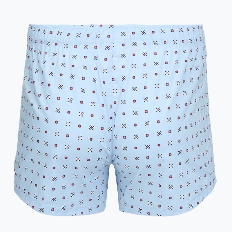Boxer da uomo Tommy Hilfiger Woven Boxer Print 3 pack rwb foulard/med red/rwb w chck 5