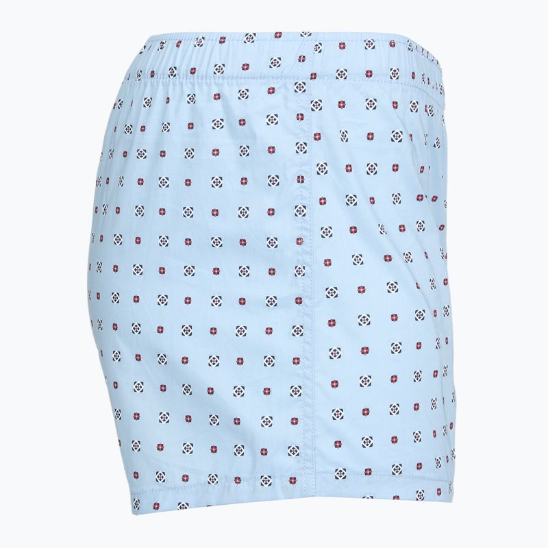 Boxer da uomo Tommy Hilfiger Woven Boxer Print 3 pack rwb foulard/med red/rwb w chck 6