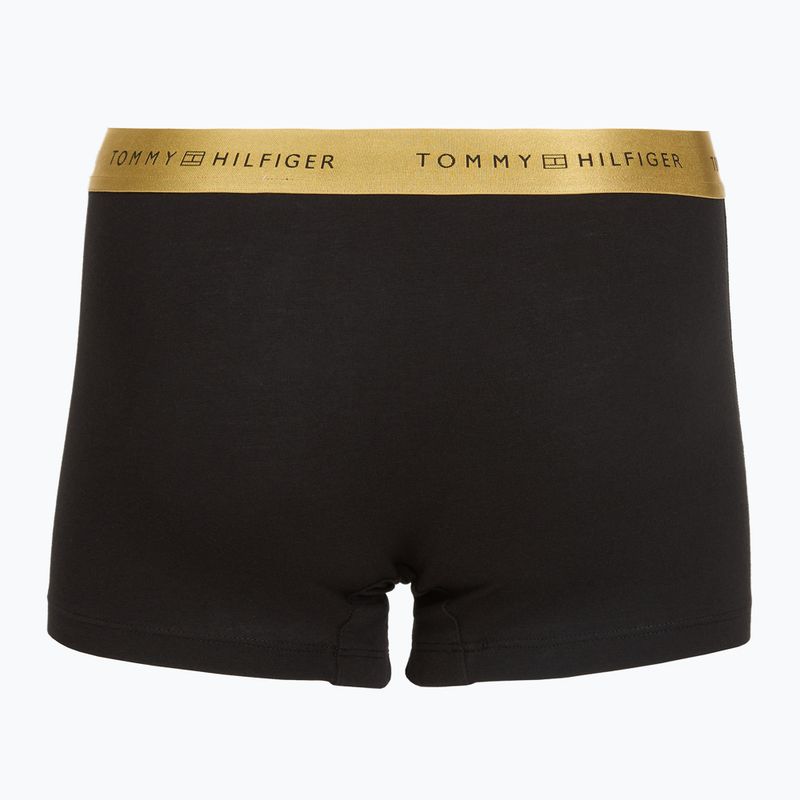 Boxer da uomo Tommy Hilfiger Trunk Metallic gold/burgundy/green 5