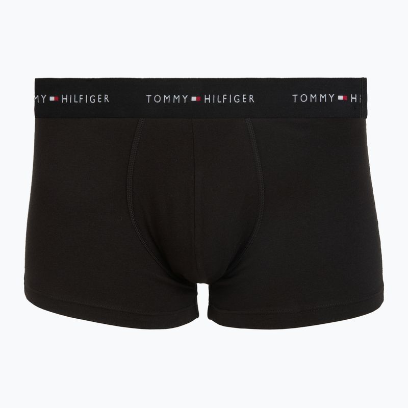 Boxer da uomo Tommy Hilfiger Trunk WB 7 pack black/whit/lava/sky blue/navy blue/ter red/ut ol 8