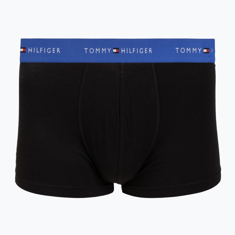 Boxer da uomo Tommy Hilfiger Trunk WB 5 pack black/fr red/bon pk/als green/no blue 4