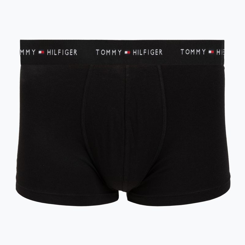 Boxer da uomo Tommy Hilfiger Trunk WB 5 pack black/fr red/bon pk/als green/no blue 6