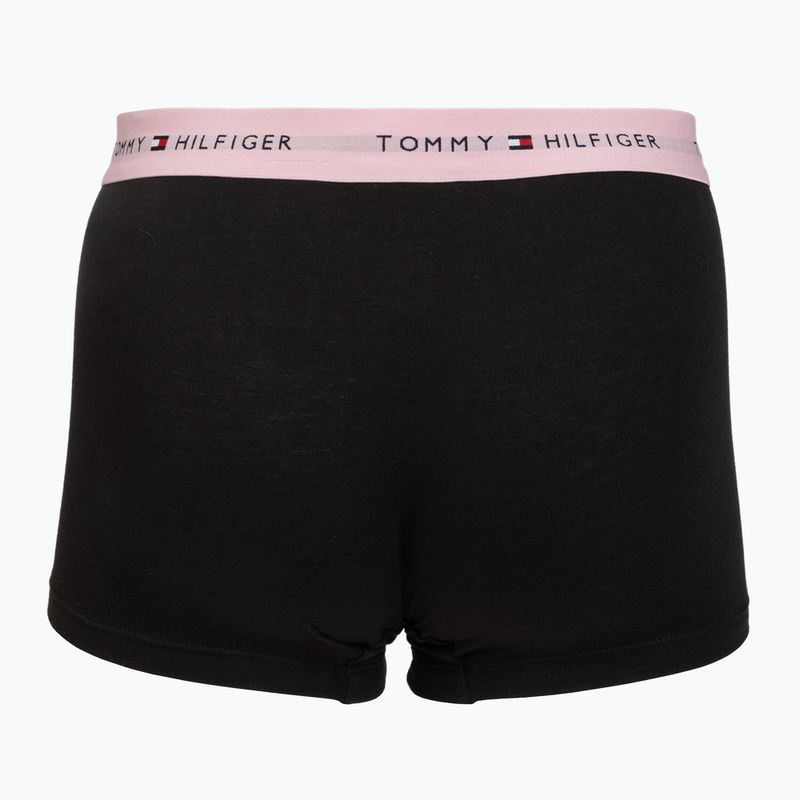Boxer da uomo Tommy Hilfiger Trunk WB 5 pack black/fr red/bon pk/als green/no blue 7