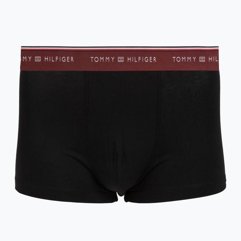 Boxer da uomo Tommy Hilfiger Trunk fire red/burgundy/medium red 4
