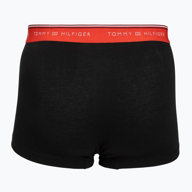 Boxer da uomo Tommy Hilfiger Trunk fire red/burgundy/medium red 5