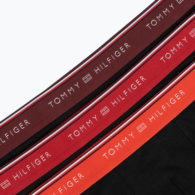 Boxer da uomo Tommy Hilfiger Trunk fire red/burgundy/medium red 6