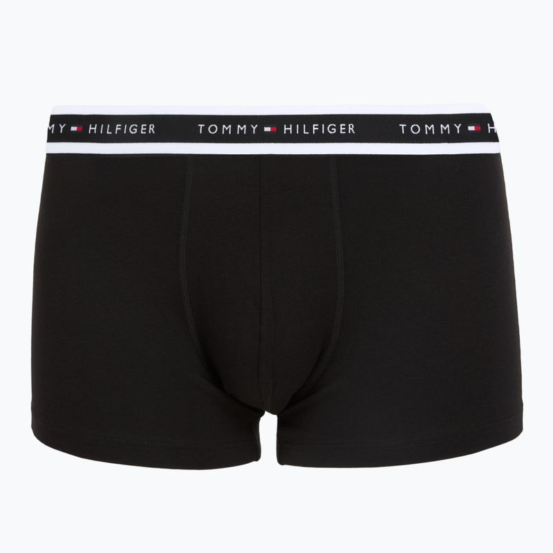 Boxer da uomo Tommy Hilfiger Trunk black/black/black 2