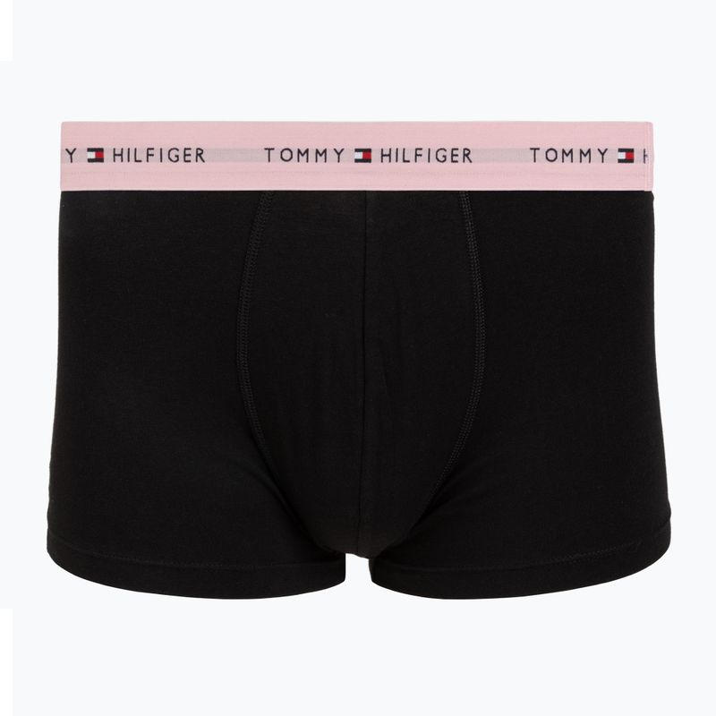 Boxer da uomo Tommy Hilfiger Trunk WB 3 pack utility sage/black/bonita pink 2